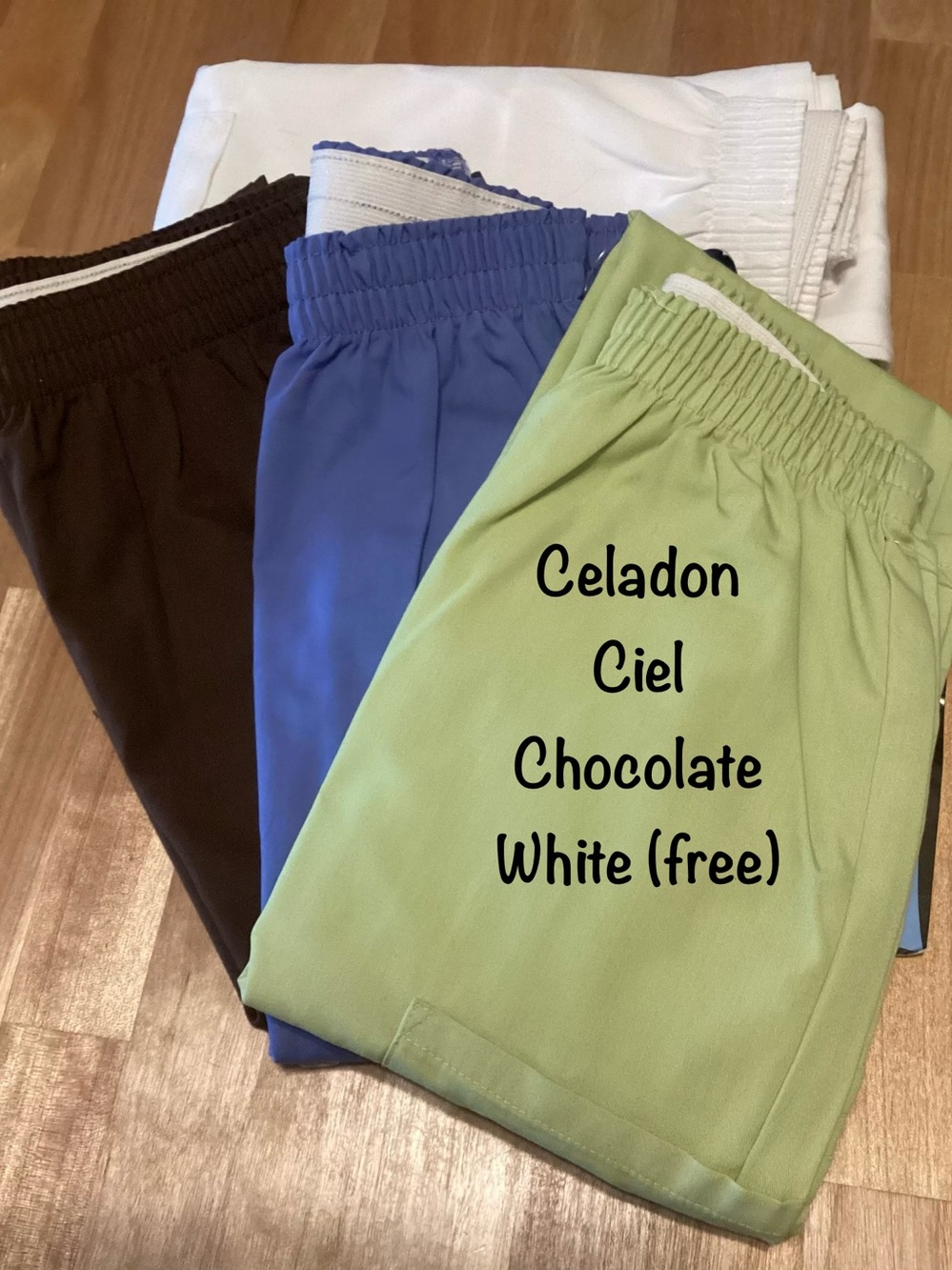 4 Pair Cherokee Workwear Scrub Pants 4200 Small Regular Length